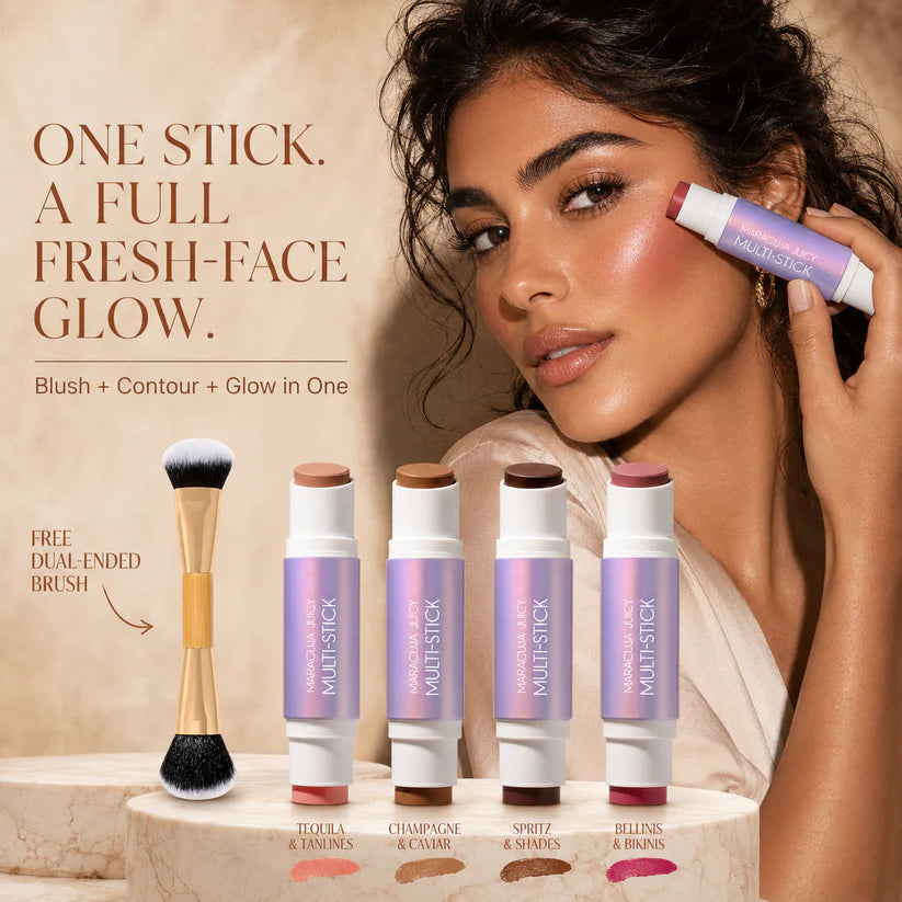 Maracuja Juicy Multi-Stick Duo Set with Free Blending Brush